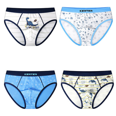 Boxeri si slip copii din bumbac pentru baieti in mai multe modele - 5 bucati