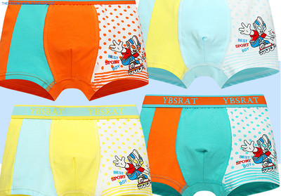 Gyermek boxerek fiúknak való alkalmazással - 4 db