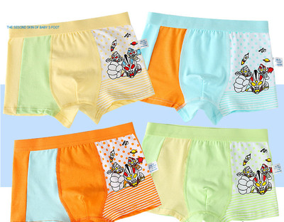 Gyermek boxerek fiúknak való alkalmazással - 4 db