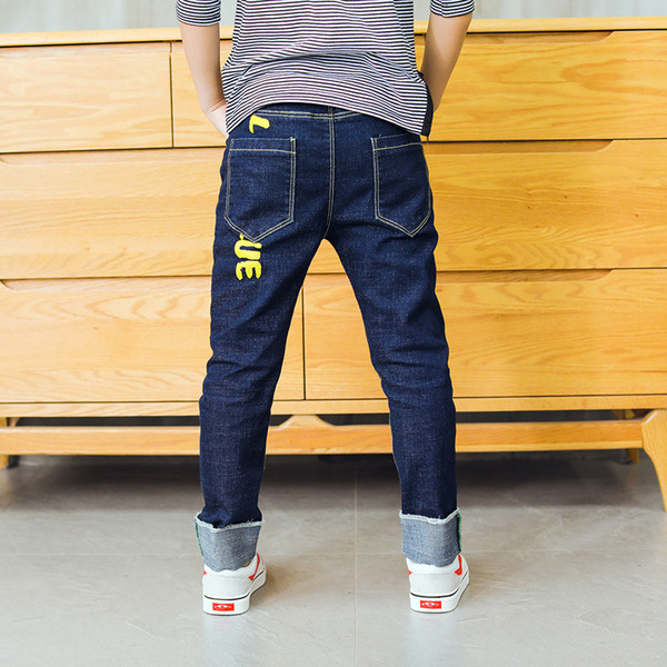 Детски еластични дънки за момче 