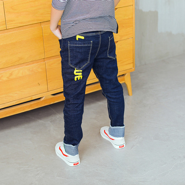 Детски еластични дънки за момче 