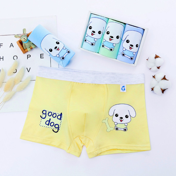 Gyerek boxerek több színben állatmintával - 3 db