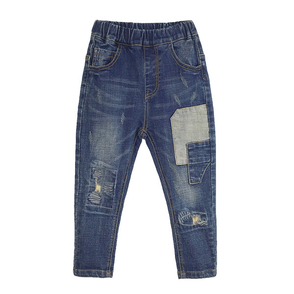 Blugi actuali in culoare inchisa pentru baieti