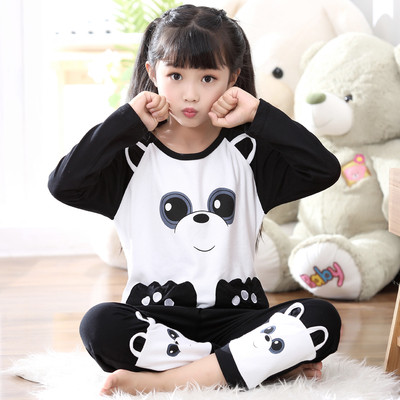 Детска пижама в няколко модела - блуза с О-образна яка и дълги панталони