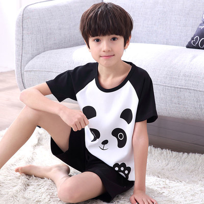 Pijamale copii pentru baieti in diferite modele - Tricou cu imprimeu si pantaloni scurti