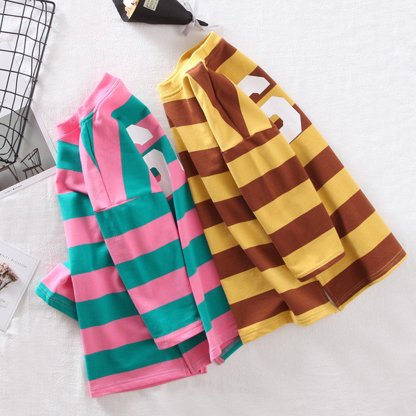 Спортно-ежедневна детска рокля в два  цвята 