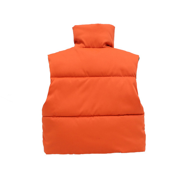 Детски елек за момчета и момичета в няколко цвята с висока яка