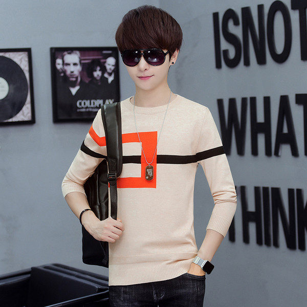 Lezser férfi blúz O-nyakkivágással több színben