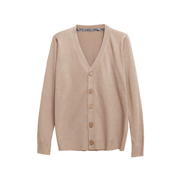 Ανδρική ζακέτα με κολάρο σε σχήμα V σε διάφορα χρώματα