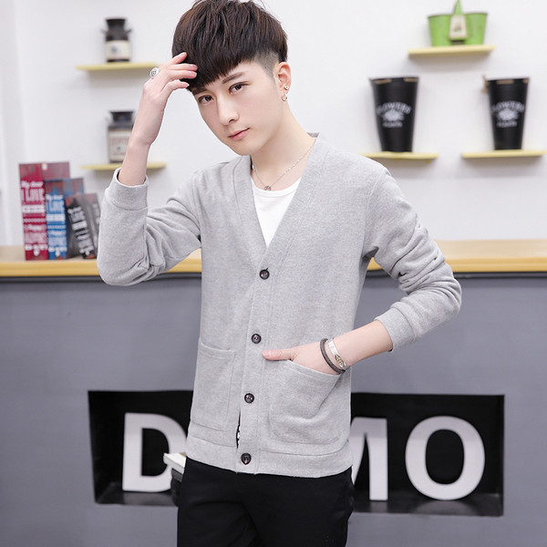 Мъжка жилетка в червен и сив цвят с надписи