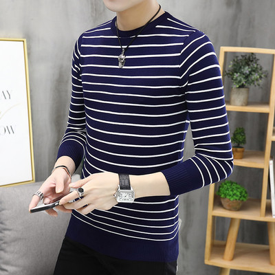 Ежедневна мъжка раирана блуза в няколко цвята