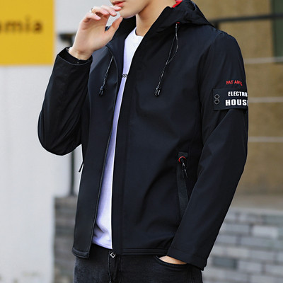 Мъжко спортно-ежедневно яка с качулка в няколко цвята