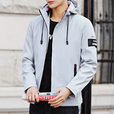 Мъжко спортно-ежедневно яка с качулка в няколко цвята