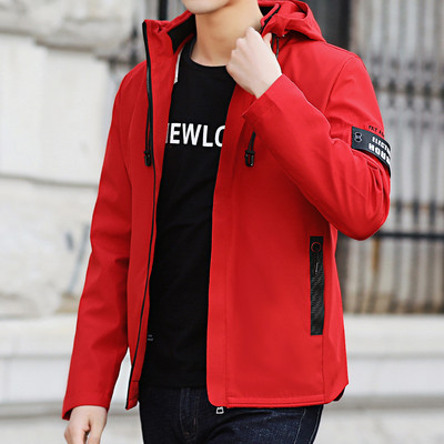 Мъжко спортно-ежедневно яка с качулка в няколко цвята