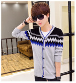 Модерна мъжка жилетка в три цвята - Slim модел