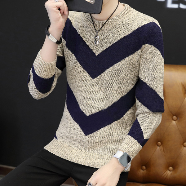 Modern férfi pulóver több színben