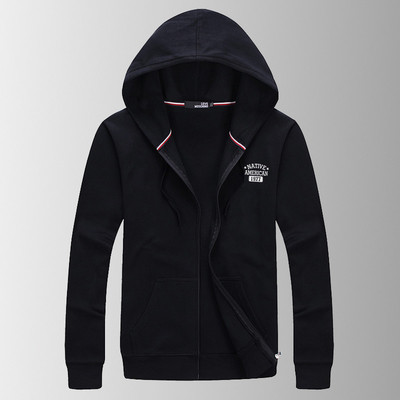 Мъжко спортно горнище с качулка и надпис