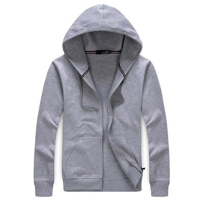 Мъжко спортно горнище с качулка и надпис