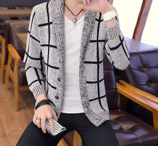 Мъжка модерна жилетка в три цвята