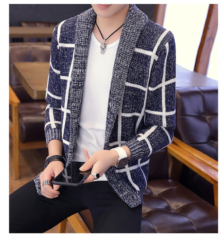 Мъжка модерна жилетка в три цвята