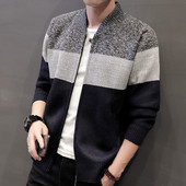 Мъжка ежедневна жилетка с цип в три цвята