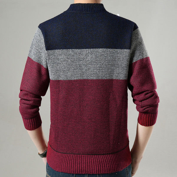 Мъжка ежедневна жилетка с цип в три цвята