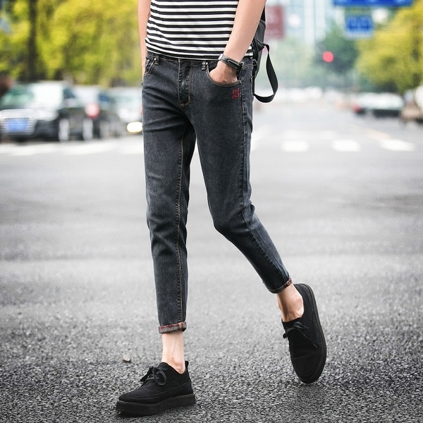 Мъжки дълги дънки в два цвята 