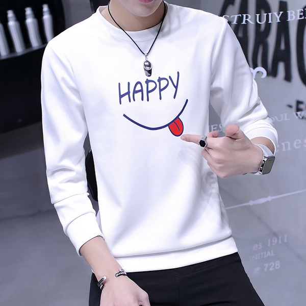 Férfi blúz három színben nyomattal és felirattal