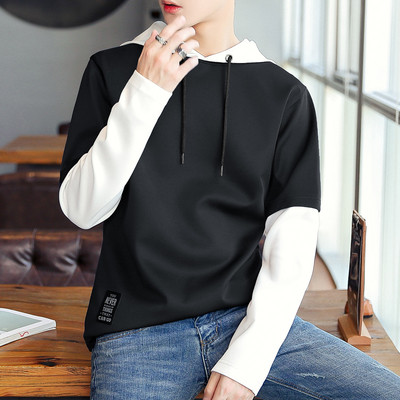 Hanorac simplu pentru bărbați cu glugă în mai multe culori