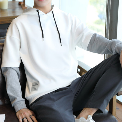 Hanorac simplu pentru bărbați cu glugă în mai multe culori