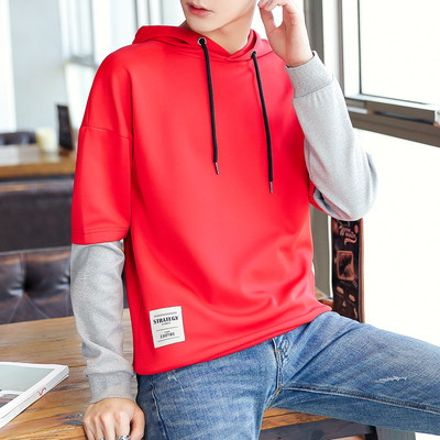 Hanorac simplu pentru bărbați cu glugă în mai multe culori