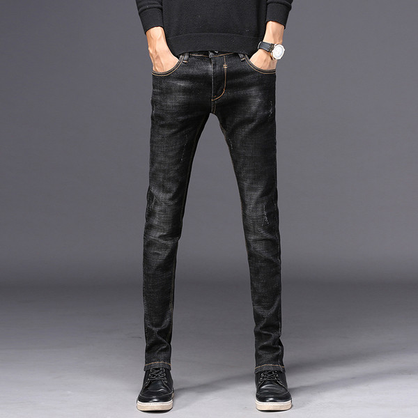 Мъжки дънки в два цвята - прав модел 