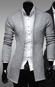 Стилна мъжка жилетка в три цвята - Slim модел