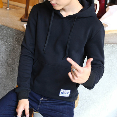 Hanorac larg pentru bărbați cu inscripție în mai multe modele