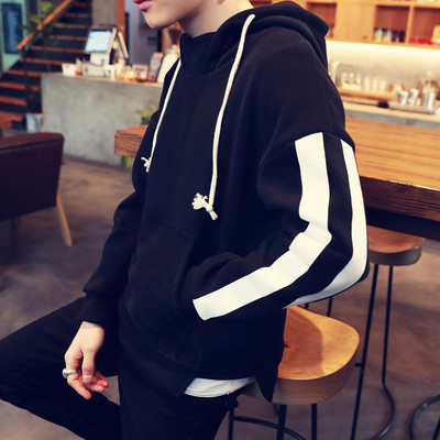 Hanorac larg pentru bărbați cu inscripție în mai multe modele