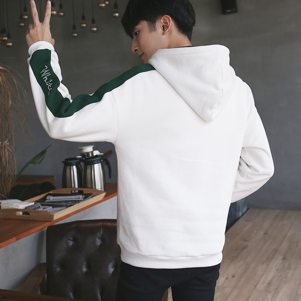 Hanorac larg pentru bărbați cu inscripție în mai multe modele