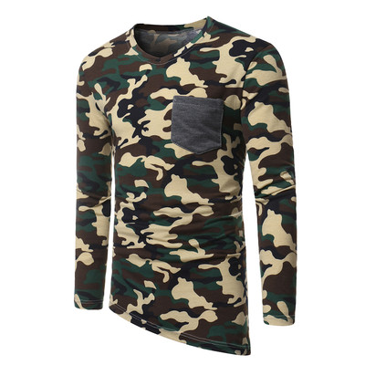 Terepszínű férfi blúz zsebbel, két színben