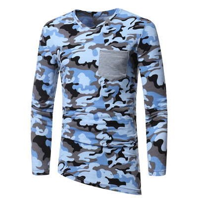 Terepszínű férfi blúz zsebbel, két színben