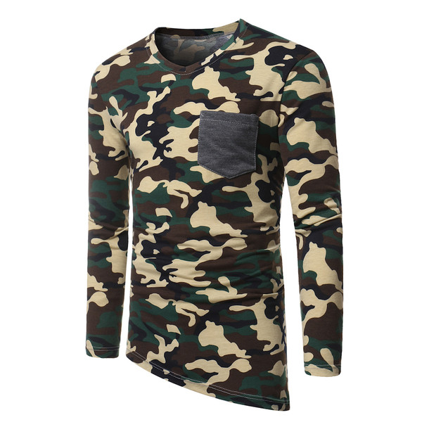 Terepszínű férfi blúz zsebbel, két színben