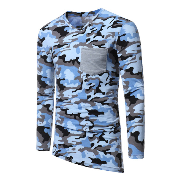 Terepszínű férfi blúz zsebbel, két színben