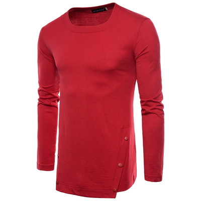 Ежедневна мъжка блуза с копчета в няколко цвята