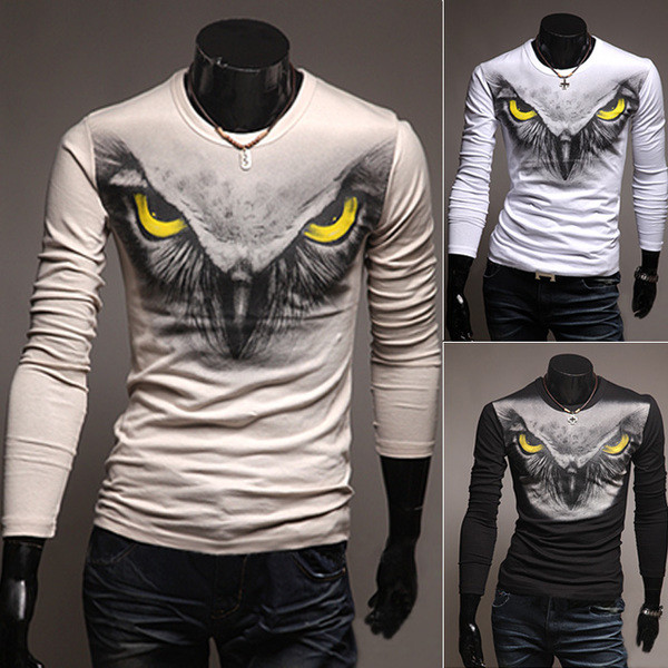 Alkalmi férfi blúz három színben mintával