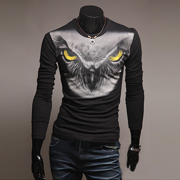 Alkalmi férfi blúz három színben mintával