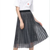 Μοντέρνα φούστα κυρία με υψηλή μέση σε διάφορα χρώματα