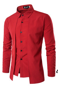 Cămașă modernă pentru bărbați în patru culori