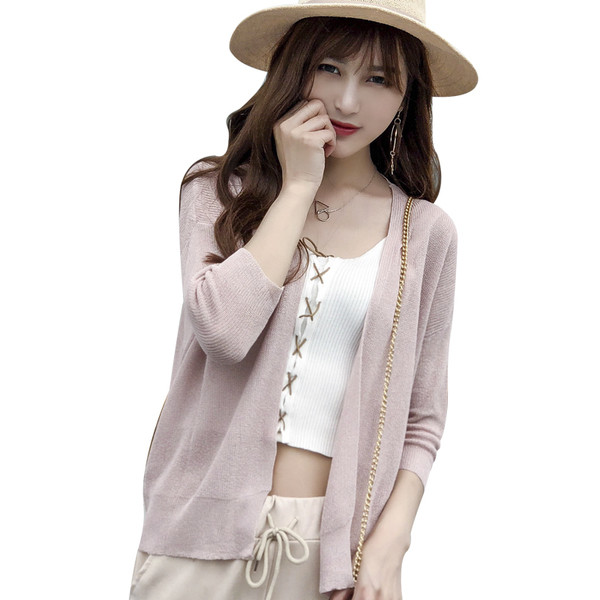 Γυναικεία ζακέτα σε διάφορα χρώματα, κατάλληλη για τη καθημερινή ζωή