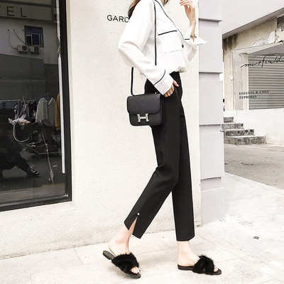 Pantaloni eleganti de dama in trei culori