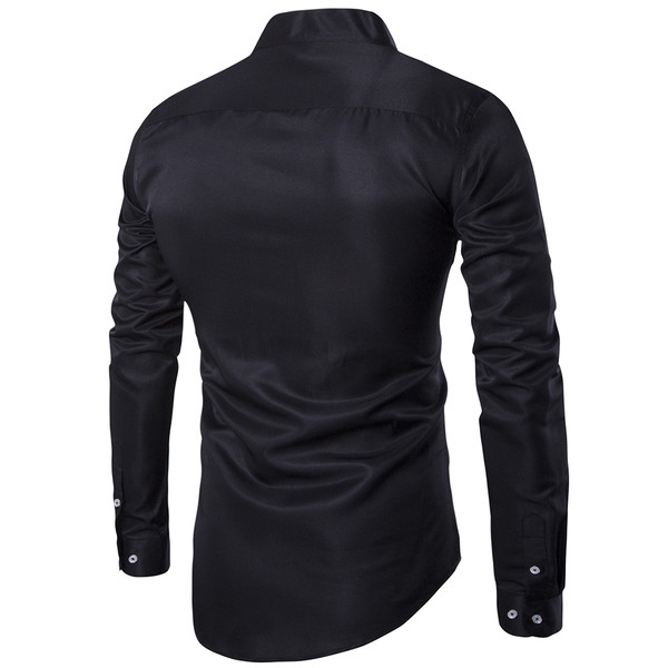 Sportos-elegáns férfi ing fehér és fekete színben