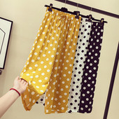 Дамски панталон на точки в три цвята