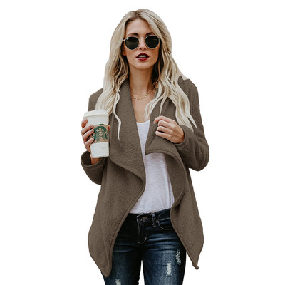 Спортно-ежедневна дамска плътна жилетка в няколко цвята